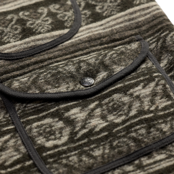 Reversible Double-Knit Jacquard Gilet