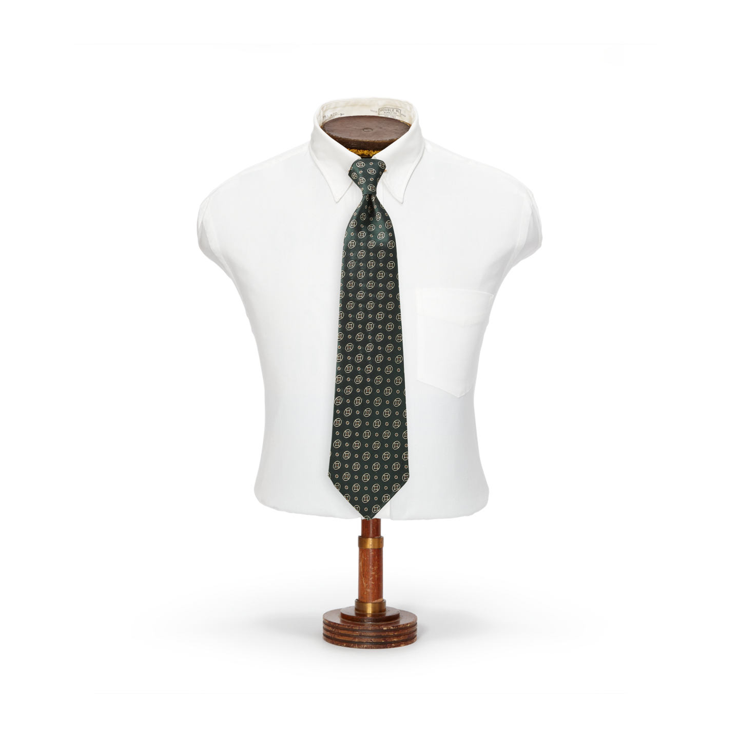 Мужские галстуки Ralph Lauren Handmade Patterned Silk Jacquard Tie, цвет: Зелёный разноцветный — фото 2