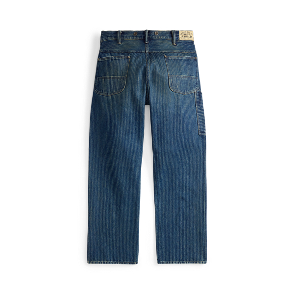 RRL ヴィンテージ 5ポケット ジャカード デニム ジーンズ リーロイ ウォッシュ 2