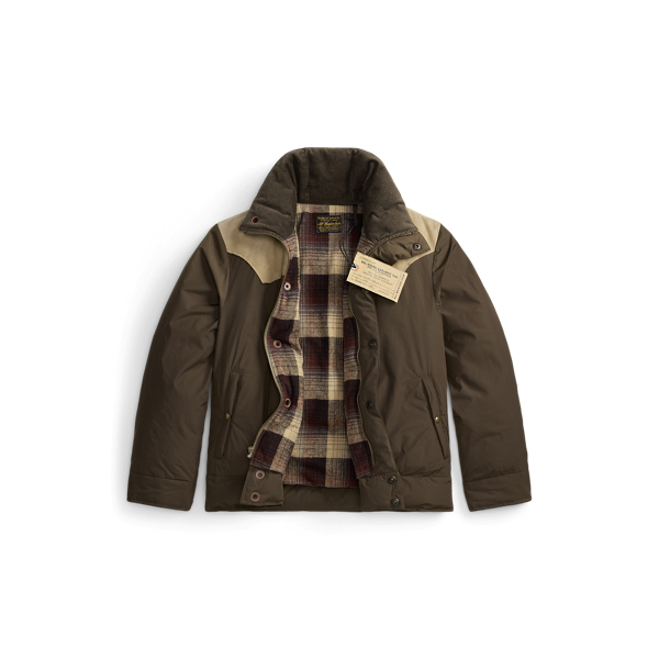 Leather-Yoke Western Jacket