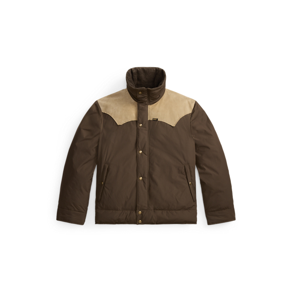Leather-Yoke Western Jacket