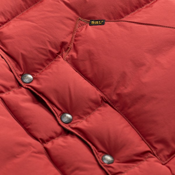 Deerskin-Yoke Quilted Gilet