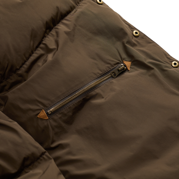 Quilted Shearling-Collar Jacket