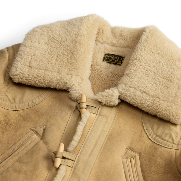 Shearling Toggle Coat