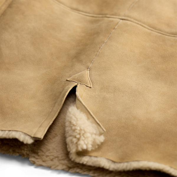 Shearling Toggle Coat