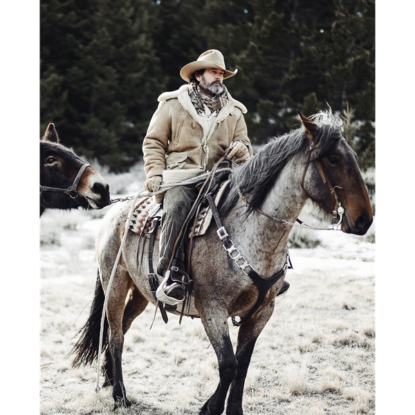 Shearling Toggle Coat