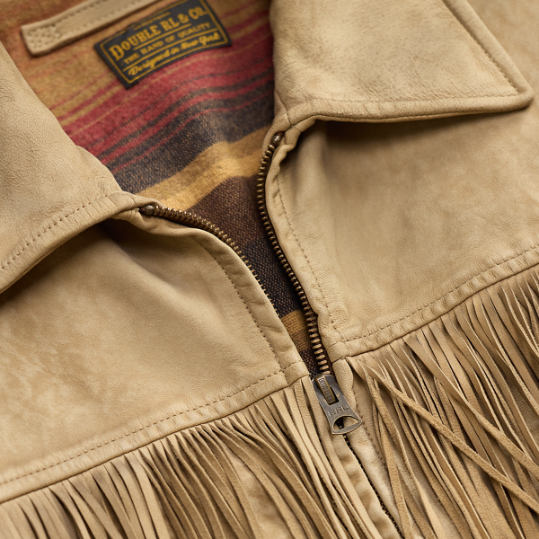 Fringed Suede Jacket