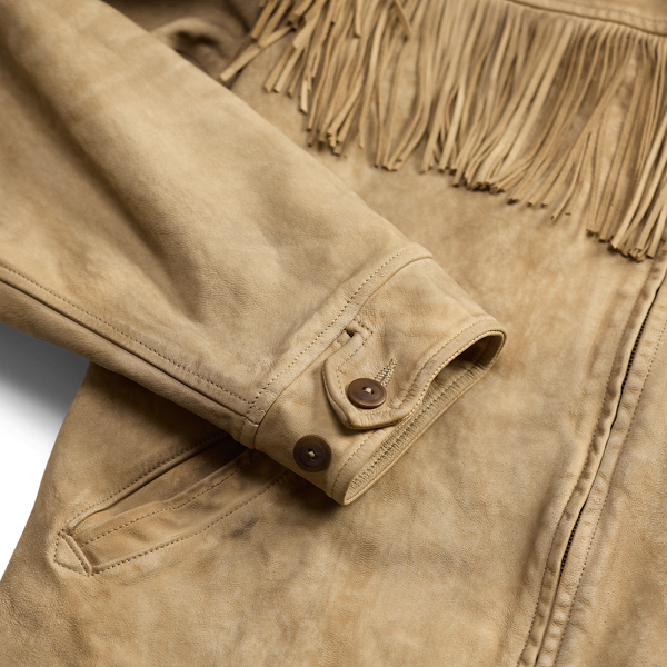 Fringed Suede Jacket
