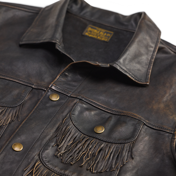 Fringe Leather Jacket