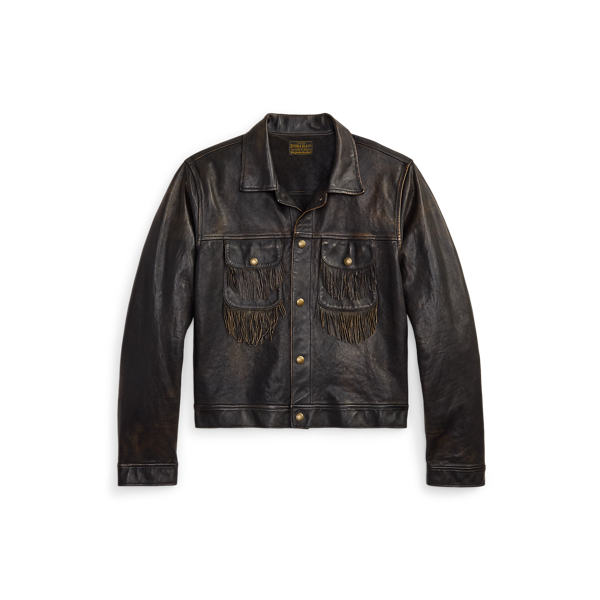Fringe Leather Jacket