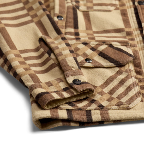 Plaid Jacquard Overshirt