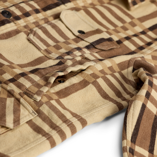 Plaid Jacquard Overshirt