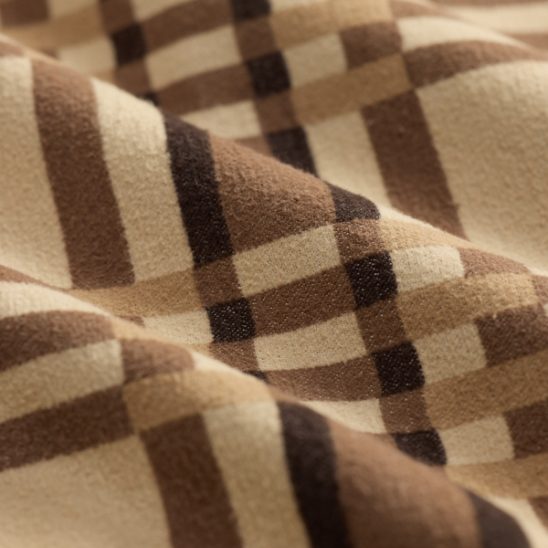 Plaid Jacquard Overshirt