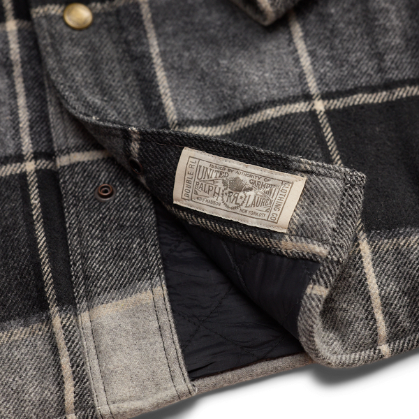 Western Plaid Twill Overshirt