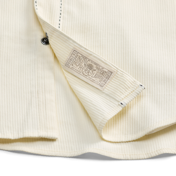 Slim Fit Bedford Cord Western Shirt