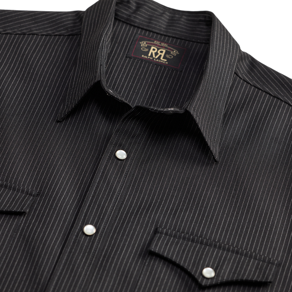 Camisa Western en espiga Slim Fit