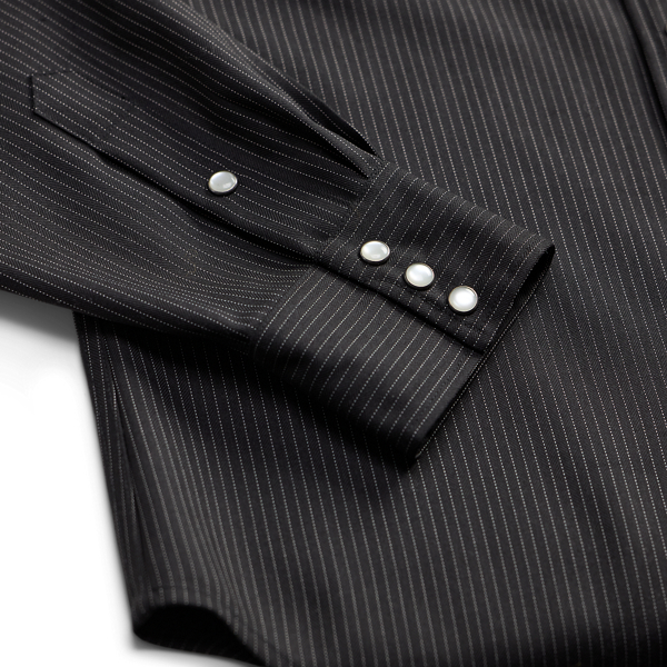 Camisa Western en espiga Slim Fit