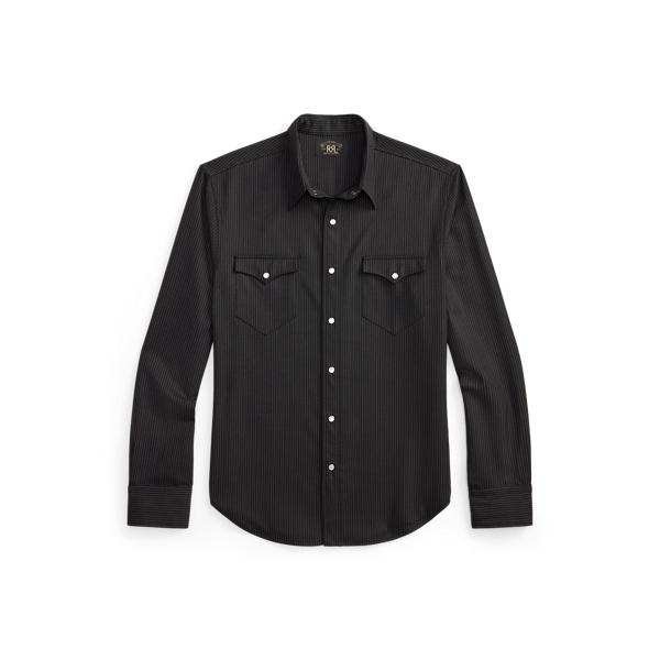 Camisa Western en espiga Slim Fit
