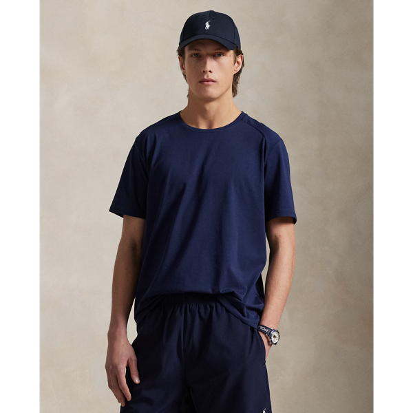 Refined Navy T-shirt performance en jersey de coton RLX 1