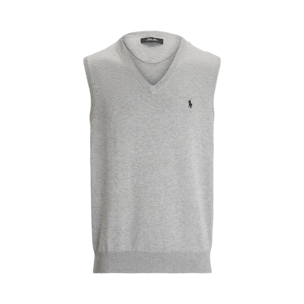 Performance Cotton Blend Sleeveless Jumper