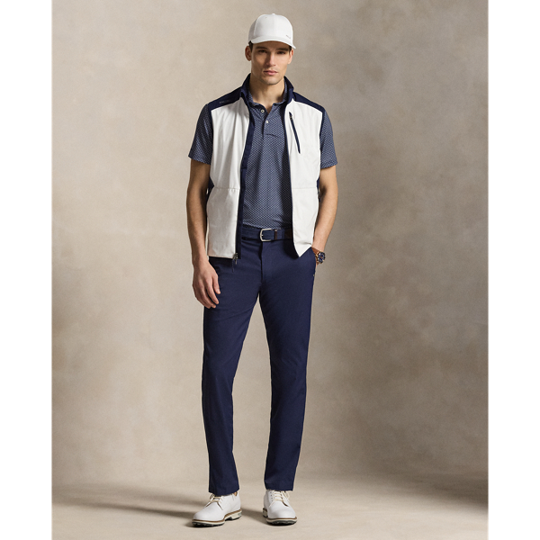 Polo Tailored Fit Performance RLX en Marine Diamant Magnolia 4