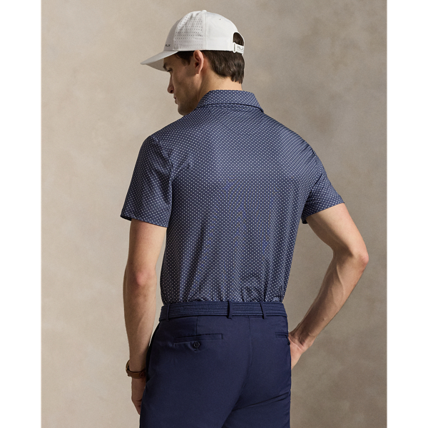 Polo Tailored Fit Performance RLX en Marine Diamant Magnolia 5