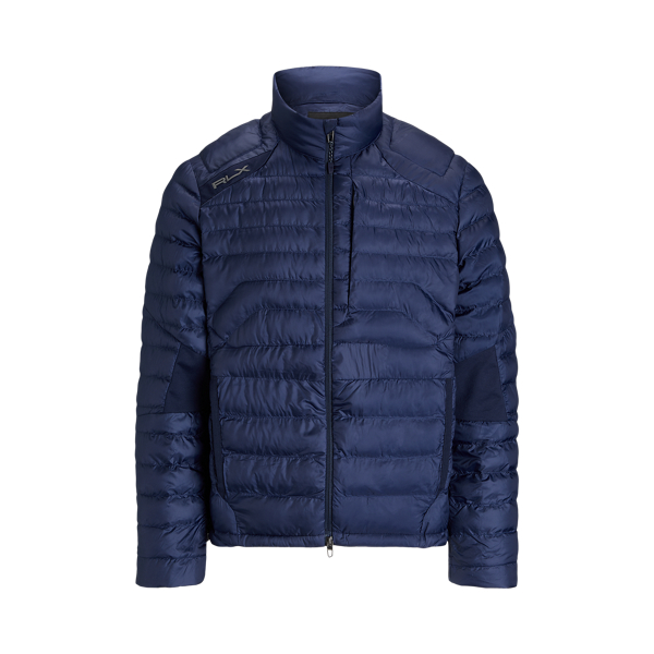 Stretch Paneled Down Jacket