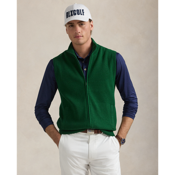 Performance Full-Zip Sweater Vest