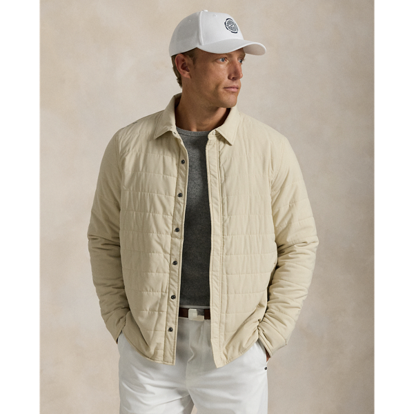 Quilted Stretch Overshirt