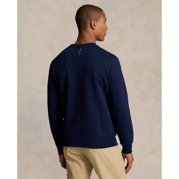 Classic Fit Quilted Sweatshirt for Men Ralph Lauren UK