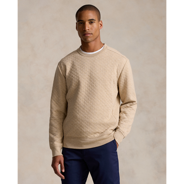 Classic Fit Quilted Sweatshirt for Men Ralph Lauren PA