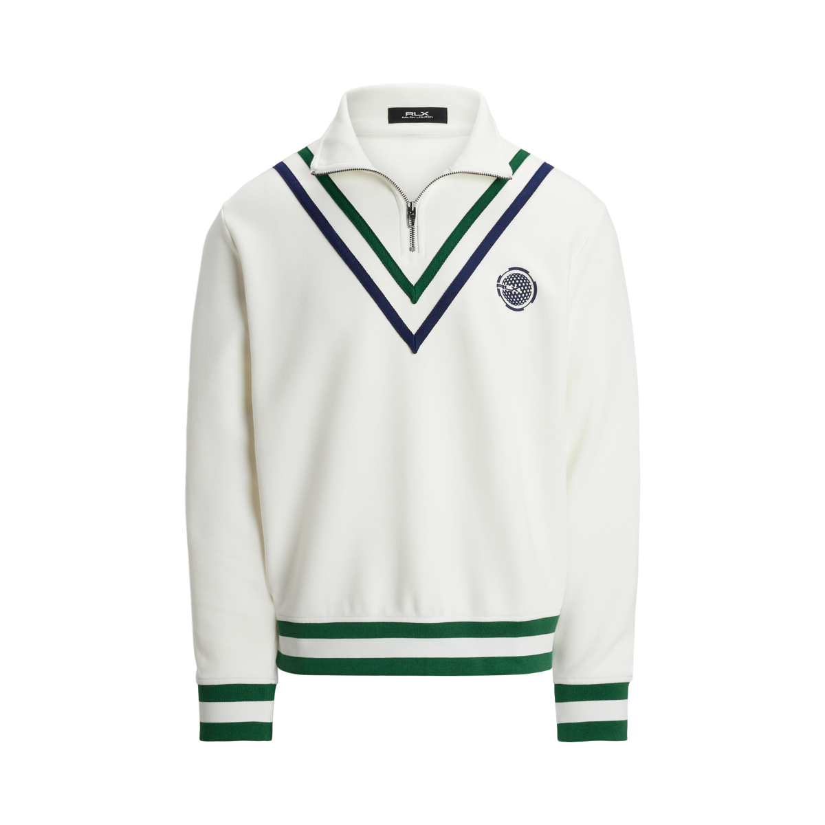 Double-Knit Quarter-Zip Sweatshirt