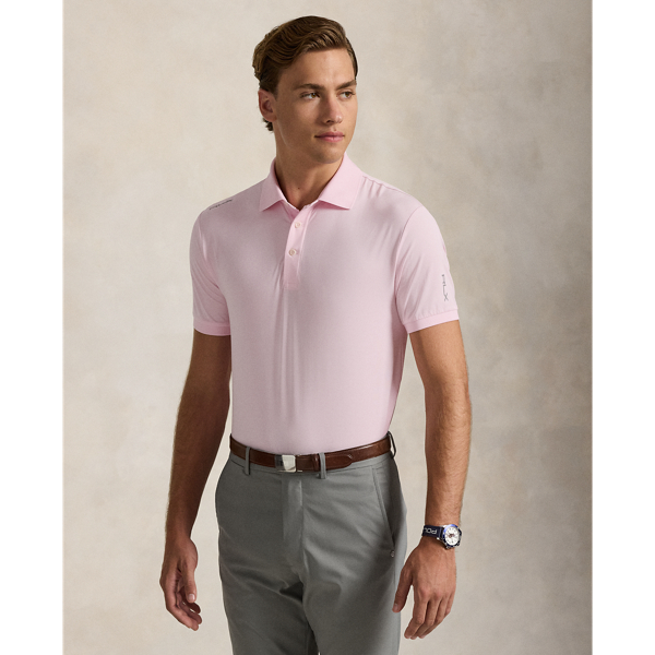 Mens pink collared shirt best sale