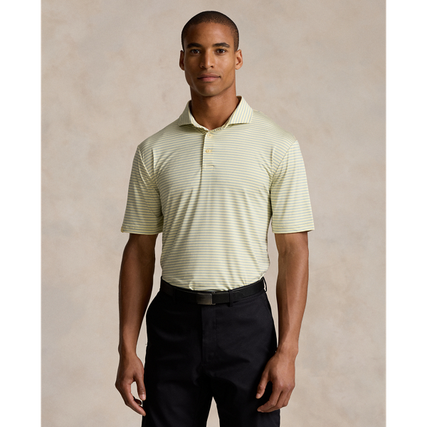 Yellow Classic Fit Performance Polo Shirt RLX 1