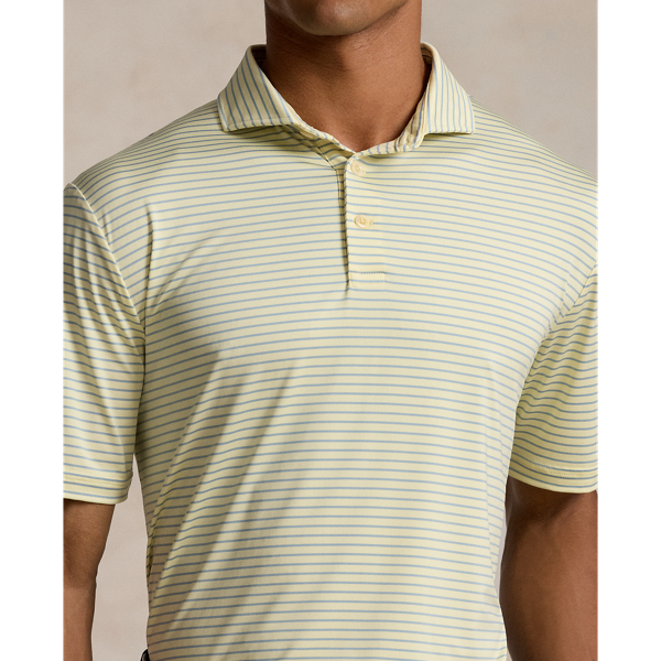 Yellow Classic Fit Performance Polo Shirt RLX 6