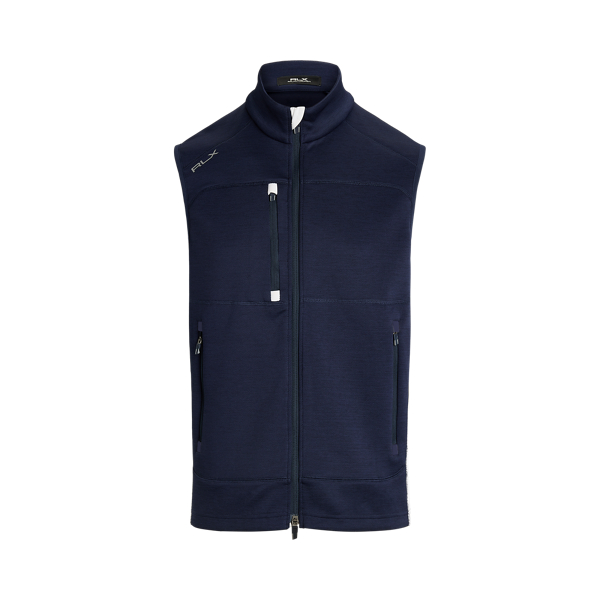 Colour-Blocked Double-Knit Full-Zip Wct RLX 1