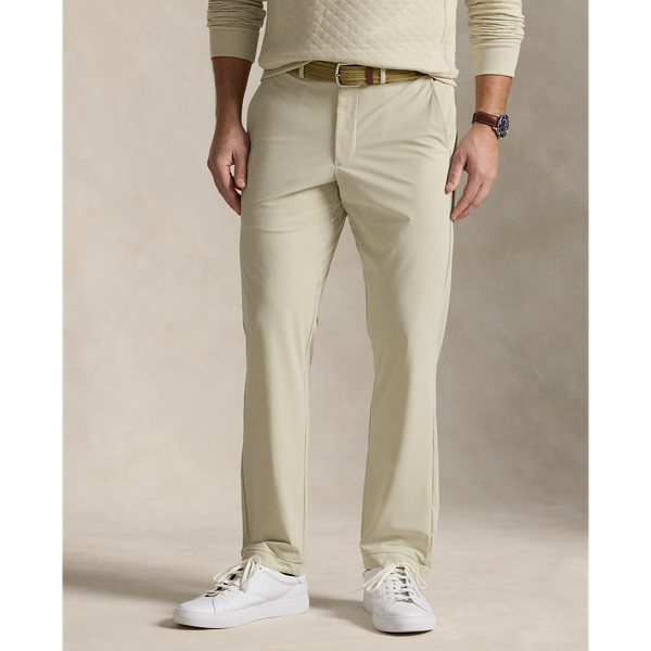 Basic Sand Tailored Fit Stretch Knit Pant RLX 4
