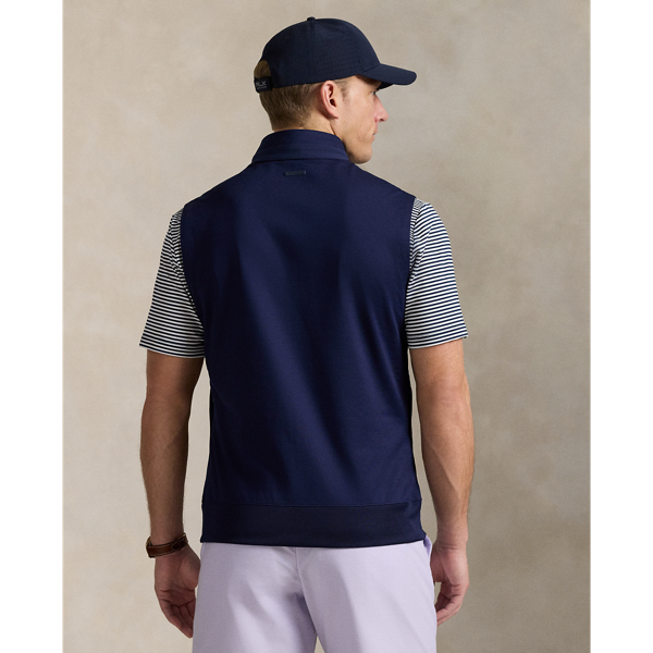 Stretch Jersey Quarter-Zip Gilet
