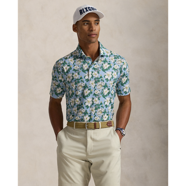 Tシャツ・カットソー Ralph Lauren Plaited short-sleeved polo shirt Men's Polo Shirts - Long & Short Sleeve Polos | Ralph Lauren