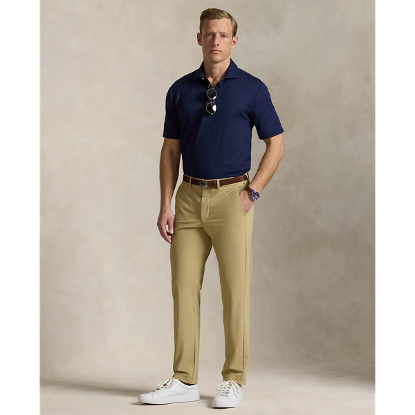 Refined Navy Classic Fit Performance Polo Shirt RLX 4