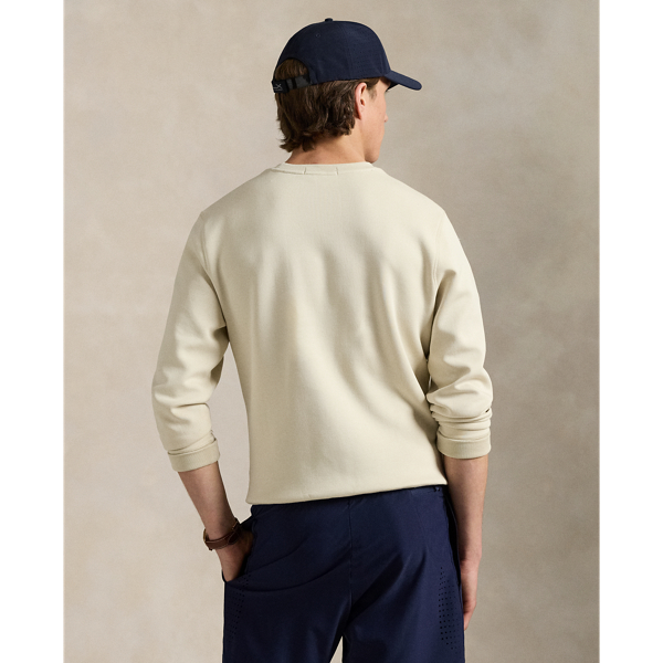 RALPH LAUREN*格調高い逸品*ライトウエイト スウェットシャツ RLX Polo ベア ダブルニット スウェットシャツ メンズ
