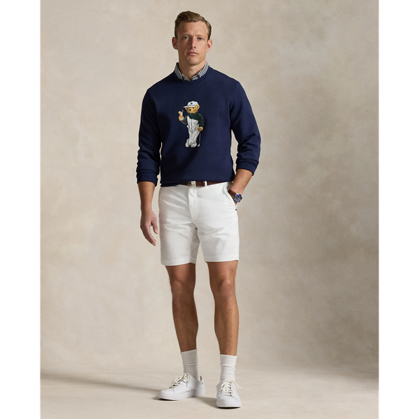 大人の魅力★【RLX】ポロベア ダブルニット シャツ クルーネック クラシック Polo ベア ダブルニット スウェットシャツ | ラルフ