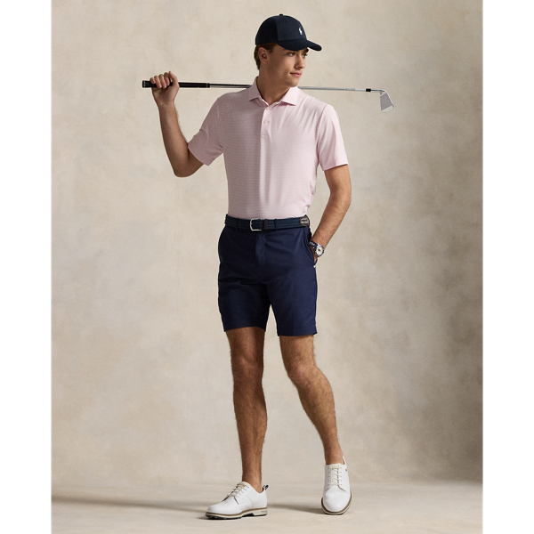 Garden Pink/Ceramic White Classic Fit Performance Polo Shirt RLX 4