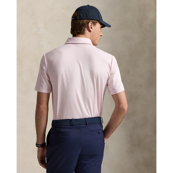 Garden Pink/Ceramic White Classic Fit Performance Polo Shirt RLX 5