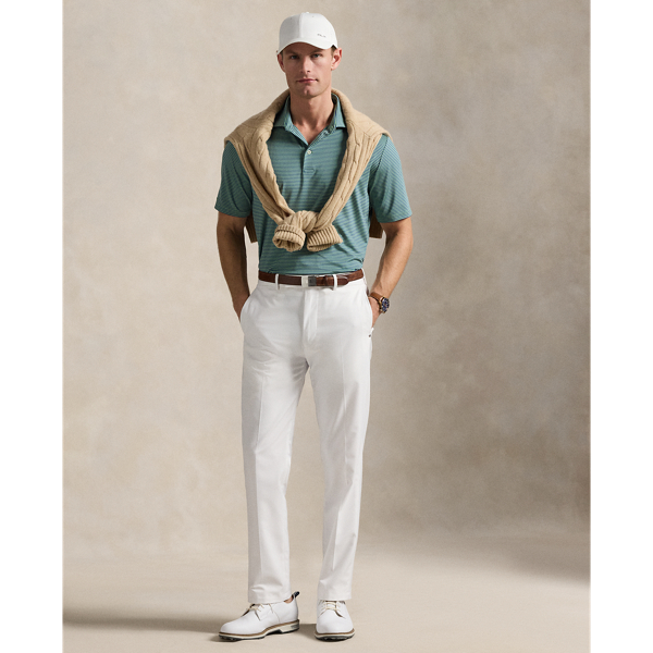 Outback Green/Old Royal Classic Fit Performance Polo Shirt RLX 4