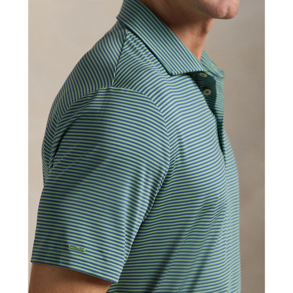 Outback Green/Old Royal Classic Fit Performance Polo Shirt RLX 6