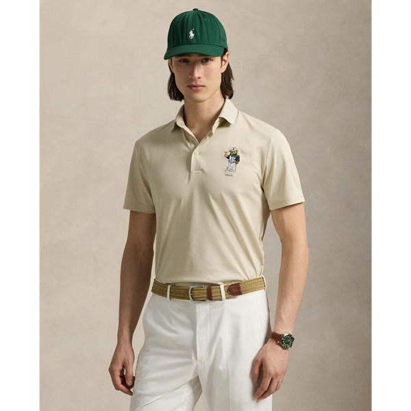 Basic Sand Polo performance ourson Tailored Fit RLX 1