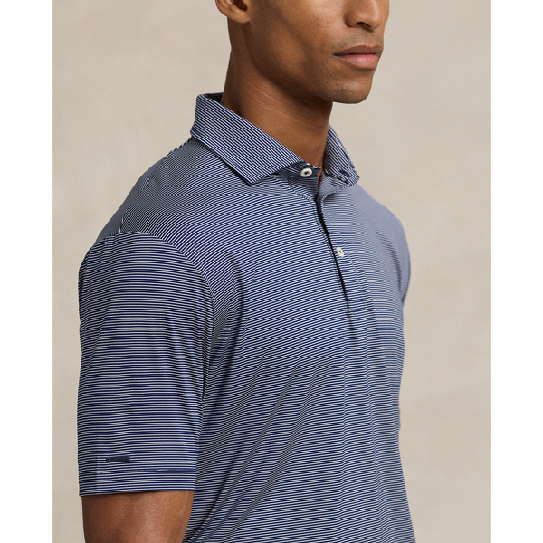 Refined Navy/White Classic Fit Performance Polo Shirt RLX 6