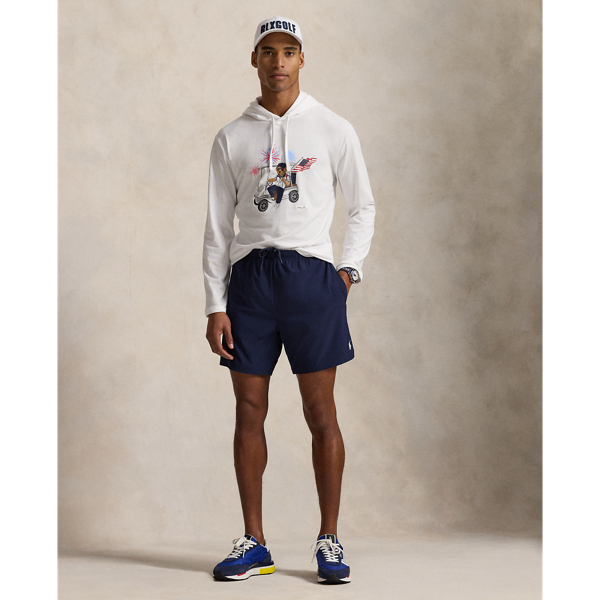 Classic Fit Polo Bear Hooded T-Shirt