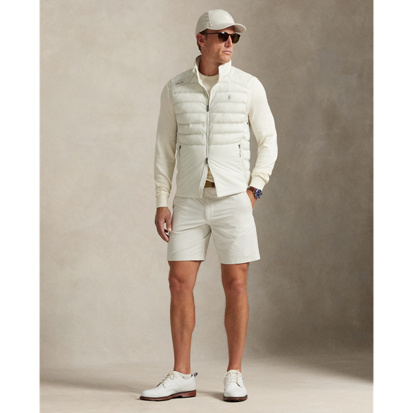 Stone Pebble Quilted Full-Zip Vest RLX 4